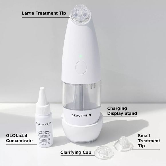 GLOfacial Hydro-Infusion Pore Cleansing + Blue LED Clarifying Tool🌺$199 MRSP - Picture 4 of 8